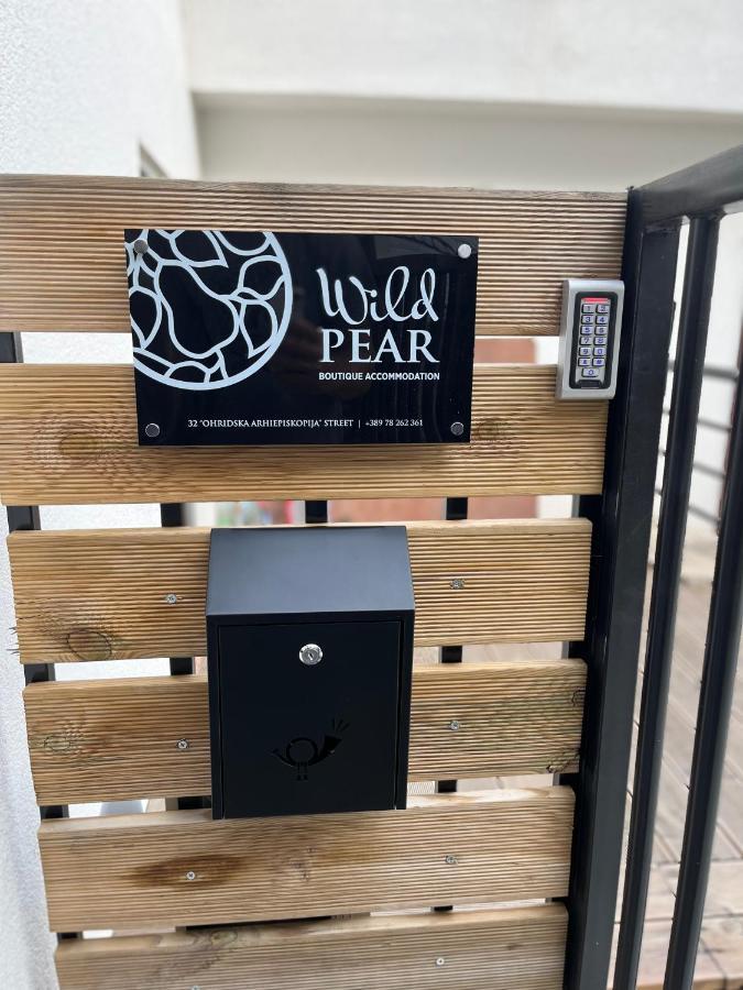 Wild Pear Old Town Boutique Accommodation Ohrid Exteriör bild